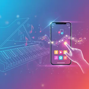 Aprenda a Tocar Teclado Usando Aplicativos no Celular