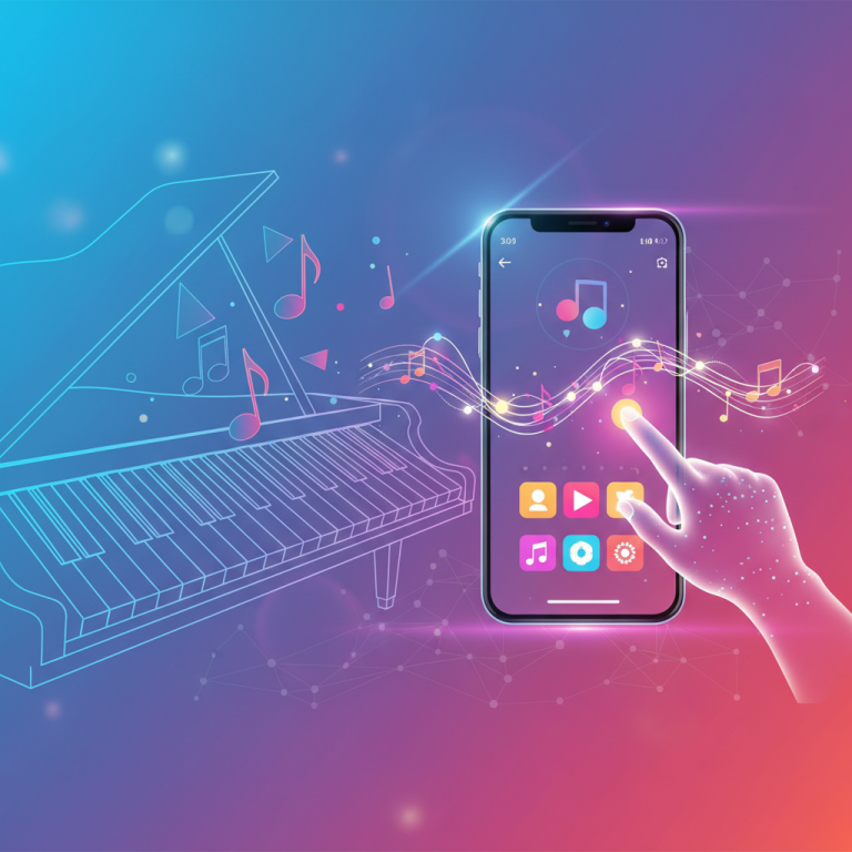 Aprenda a Tocar Teclado Usando Aplicativos no Celular